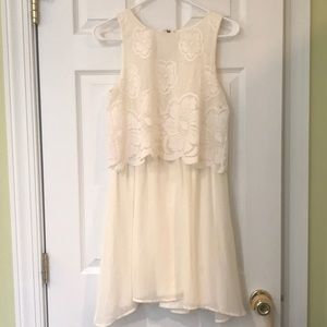Off white love fire dress S